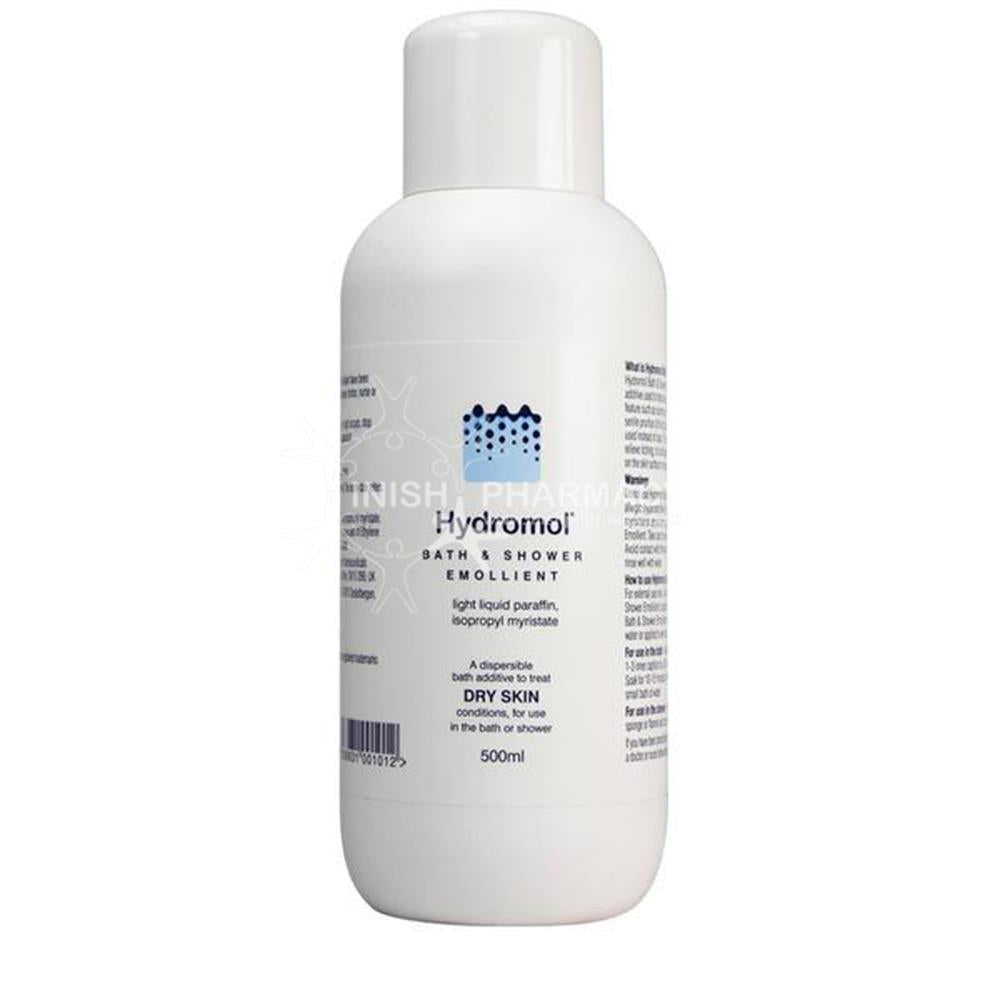 Hydromol Bath & Shower Emollient For Dry Skin 500ml