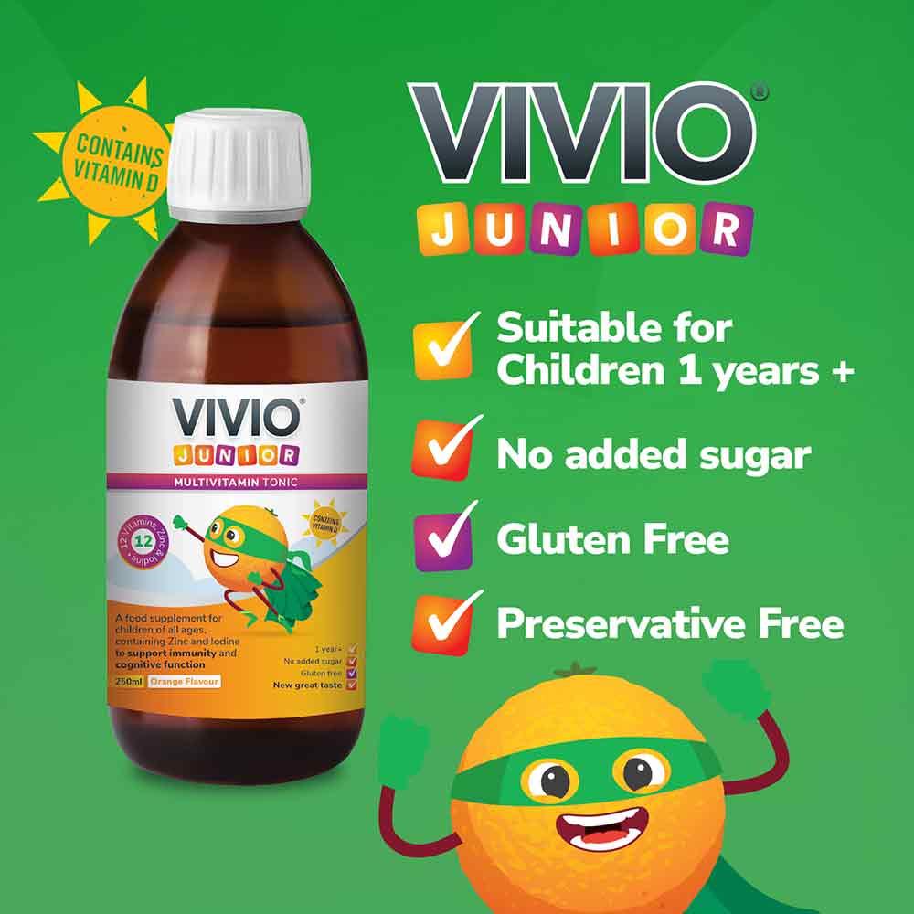 Vivio Junior Multivitamin Tonic 250ml