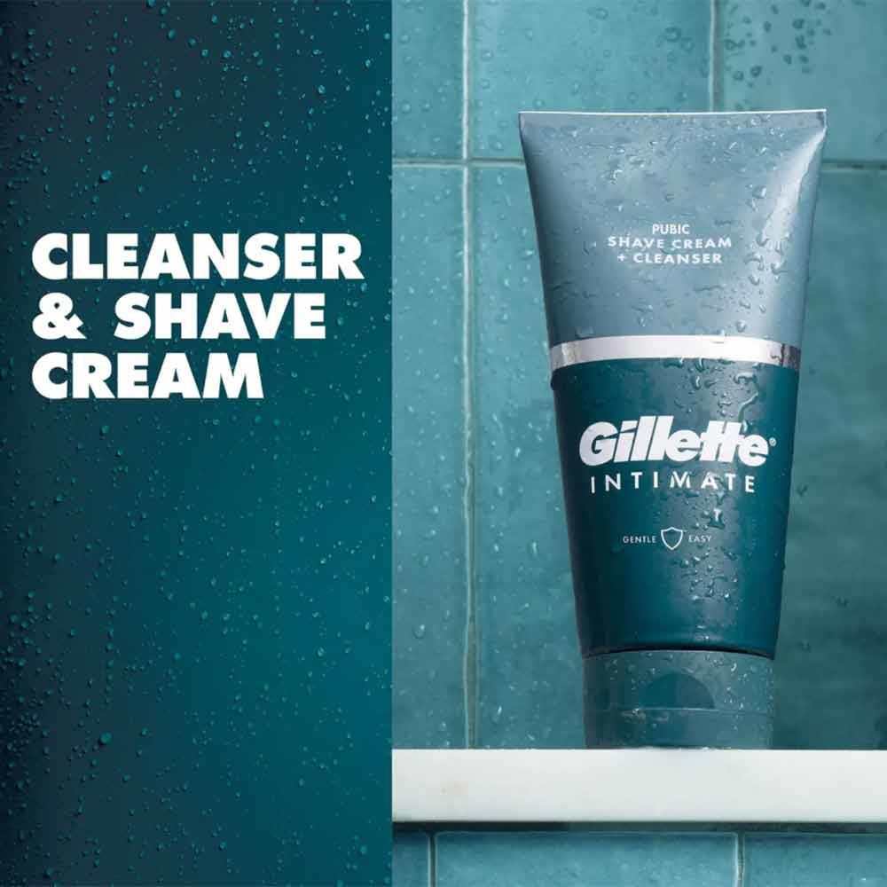 Gillette Intimate Shave Cream & Cleanser 177ml