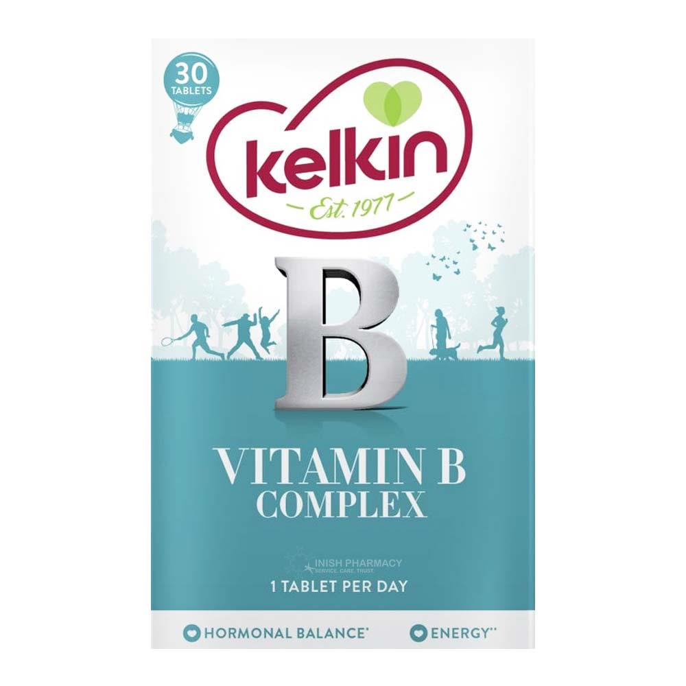 Kelkin Vitamin B Complex Tablets 30 Pack