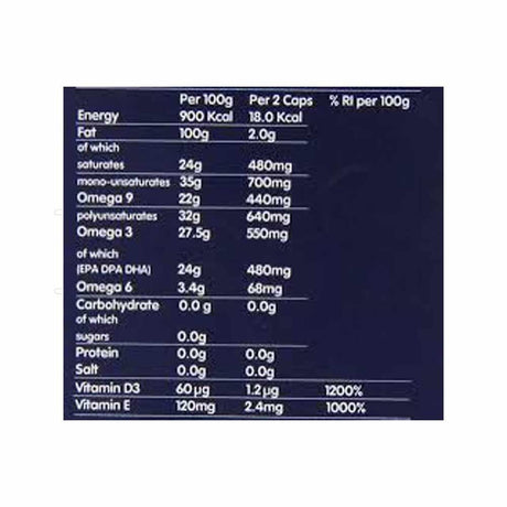 Paradox Omega 3 6 9 Oils 60 Capsules