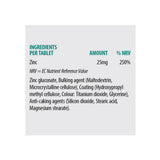 Sona Zinc 25mg 60 Tablets