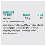 Sona Magnesium 250mg 60 Tablets