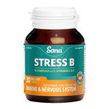 Sona Stress B Complex with C and E 30 Tablets – B vitamins for energy, nerve function and metabolism