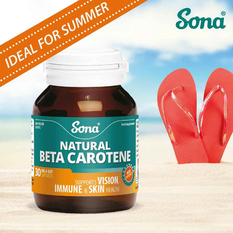 Sona Beta Carotene 15mg 30 Perles