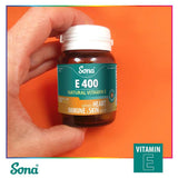 Sona E400 Vitamin E 30 Capsules