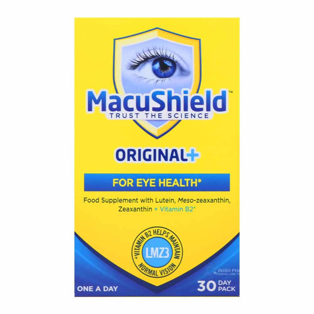 MacuShield Original+  Capsules (Meso-Zeaxanthin) 30 Pack