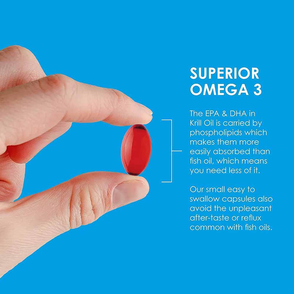 Cleanmarine Krill Oil 100% Pure 60 Capsules