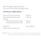 Minami MorEPA Platinum Smart Fats Plus Vitamin D 60 Pack