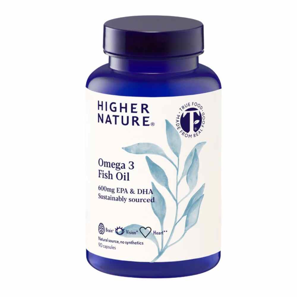 Higher Nature Omega-3 Fish Oil 600mg 90 Pack