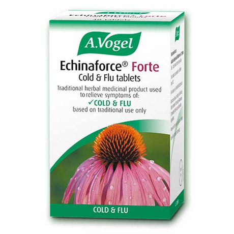 A. Vogel Echinaforce Forte Cold & Flu Tablets 40 Tablets – key nutrients to support a healthy immune system