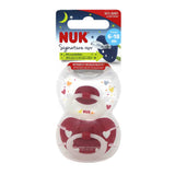 NUK Signature Night Soothers Girl