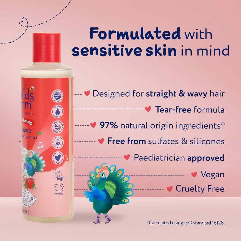 Childs Farm Tangle Taming Shampoo Strawberry & Organic Mint 250ml