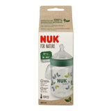 NUK For Nature Silicone Feeding Bottle 0+Months