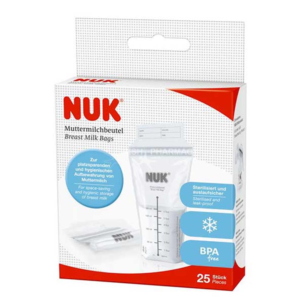 NUK Breast Milk Bags 25 Pack