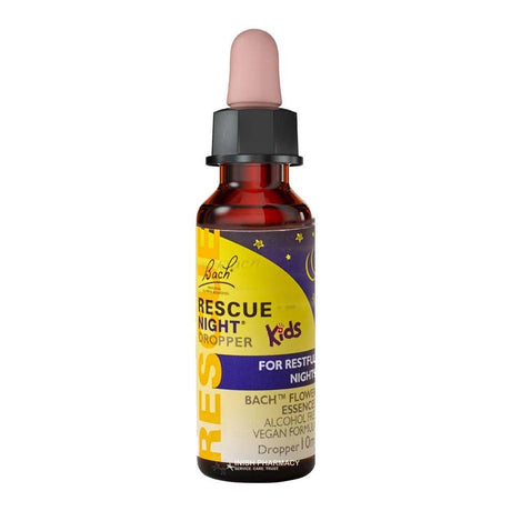 Bach Rescue Night Kids Dropper – Bach Rescue Remedy for emotional balance and calm