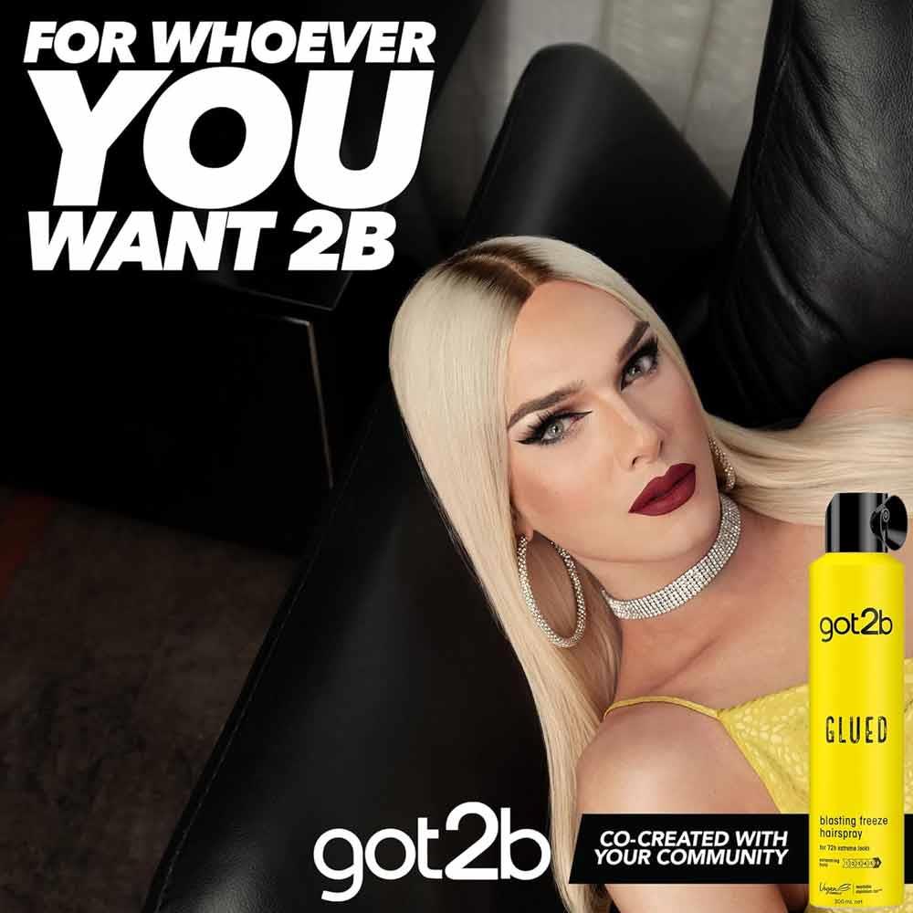 Schwarzkopf Got2b Glued Blasting Freeze Spray 300ml