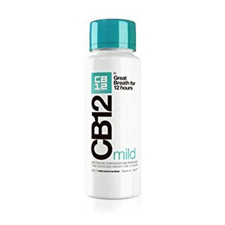 CB12 Mild Mint Mouthwash 250ml – freshens breath and supports oral hygiene