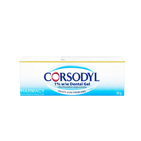 Corsodyl Chlorhexidine Dental Gel 50g – supports healthy gums and prevents gum disease