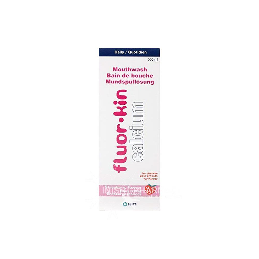 Fluor-Kin Calcium Mouthwash 500ml