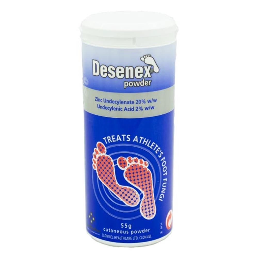 Desenex Athletes Foot Powder Zinc Undecylenate 20% w/w Undecylenic Acid 2% w/w 55g