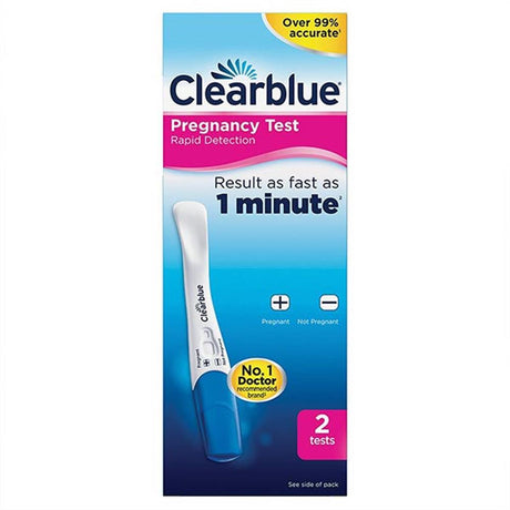 Clearblue Rapid Detection Pregnancy Test – a sensitive, reliable home pregnancy test