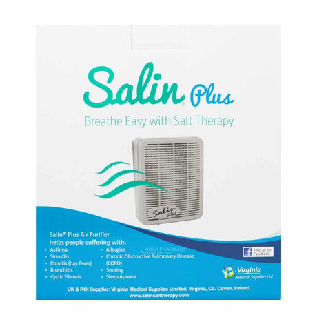 Salin Plus Breathe Easy Salt Therapy – supports clear breathing and respiratory health