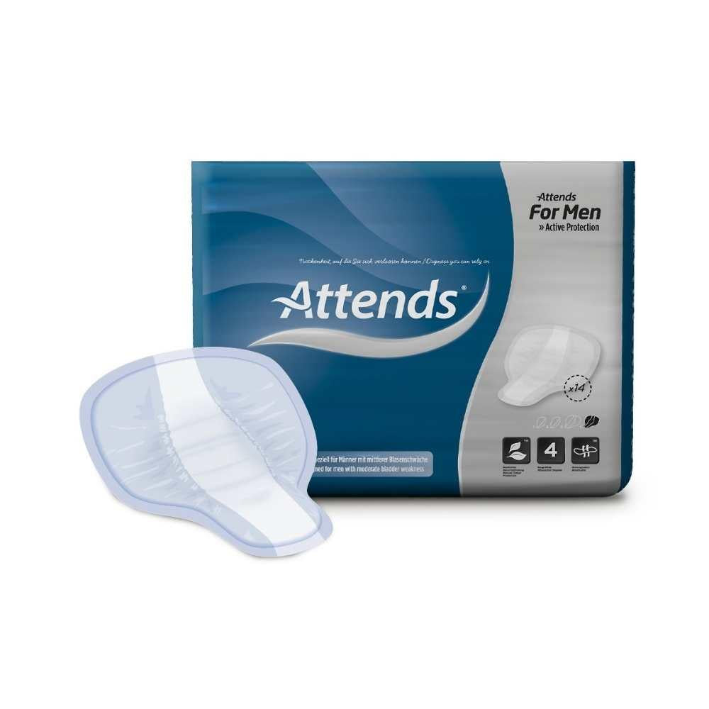 Attends For Men Pads Level 4 - 14 Pack