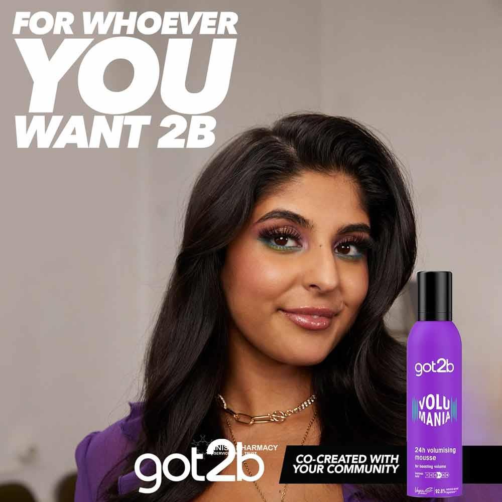 Schwarzkopf Got2b VoluManiac Bodifying Mousse 250ml