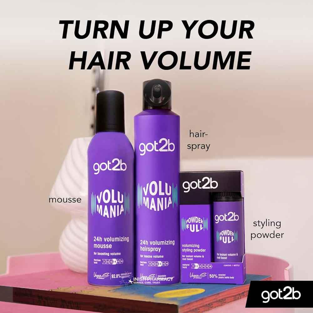 Schwarzkopf Got2b VoluManiac Bodifying Mousse 250ml