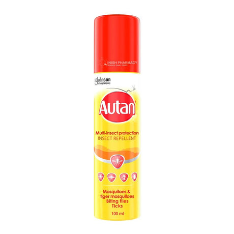 Autan Repellent Multi Insect Spray 100ml – repels insects to help prevent bites and stings