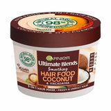 Garnier Ultimate Blends Smoothing Hair Food Coconut 400ml – a targeted treatment to restore hair health