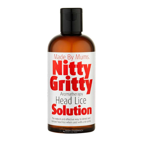 Nitty Gritty Aromatherapy Head Lice Solution 150ml – treats and eliminates head lice