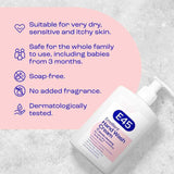 E45 Emollient Hand & Body Wash Cream 250ml