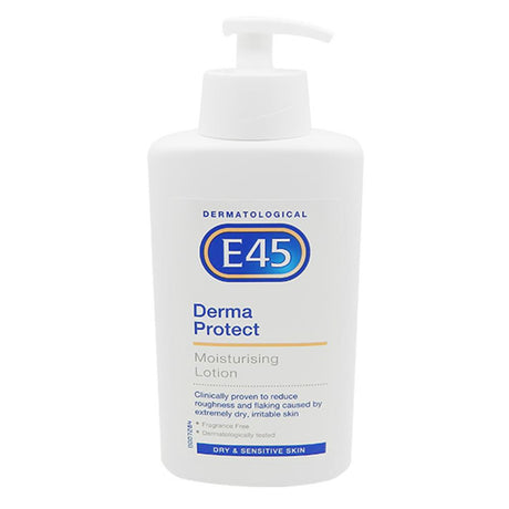 E45 Moisturising Lotion Pump 500ml – a trusted essential for mother and baby care
