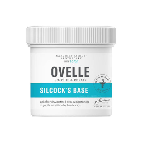 Ovelle Silcocks Base Emollient Moisturiser 500g – soothes and protects eczema-prone skin