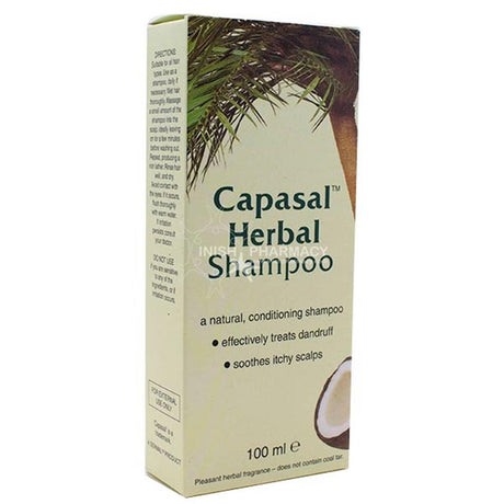 Capasal Herbal Shampoo 100ml – gently cleanses and nourishes all hair types