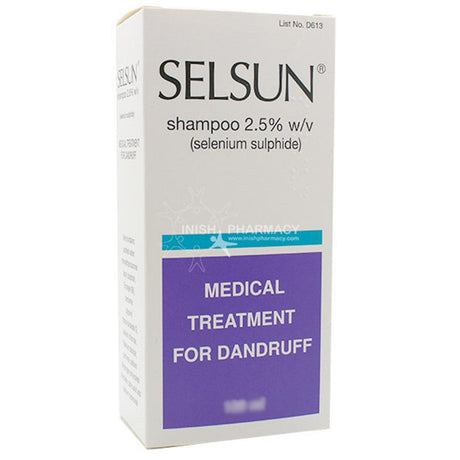 Selsun Shampoo 2.5% 100ml – gently cleanses and nourishes all hair types