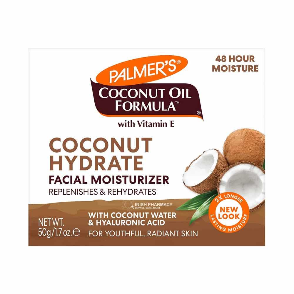 Palmers Coconut Water Facial Moisturiser 50g