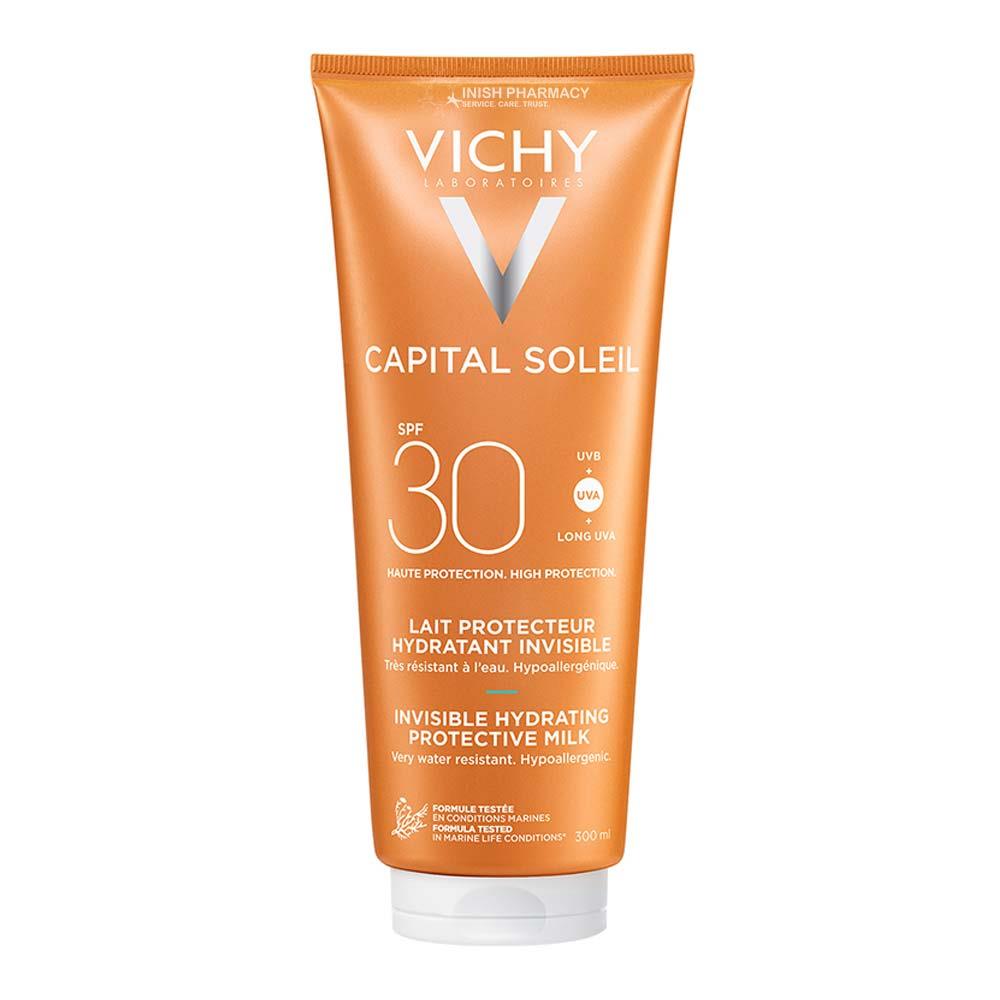 Vichy Capital Soleil Fresh Protective Milk SPF30 300ml – broad-spectrum SPF for daily sun protection
