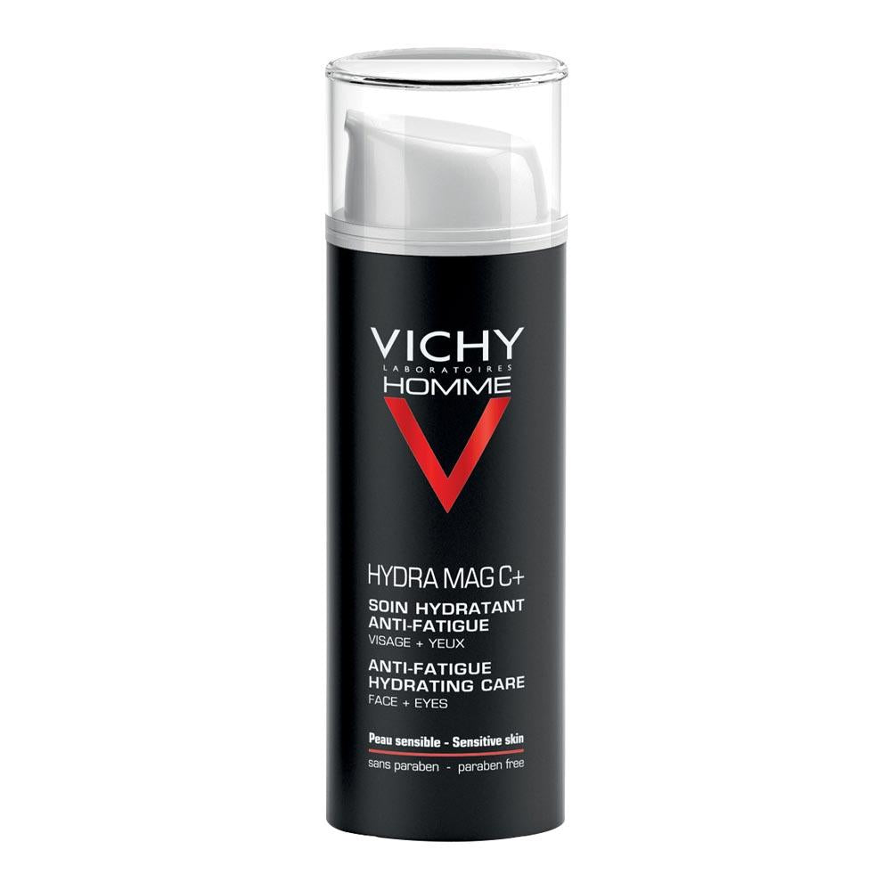 Vichy Homme Hydra Mag C+ Anti Fatigue Moisturiser For Face and Eyes 50ml