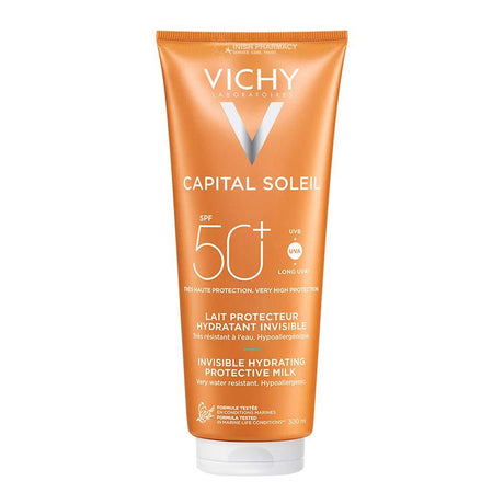 Vichy Capital Soleil Fresh Protective Milk SPF50 300ml – broad-spectrum SPF for daily sun protection