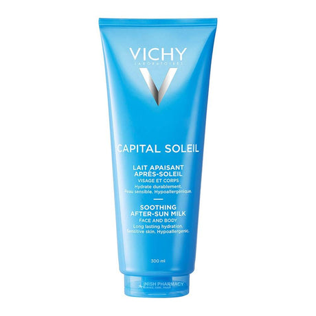 Vichy Capital Soleil Soothing After Sun Milk 300ml – dermatologist-developed for healthy skin