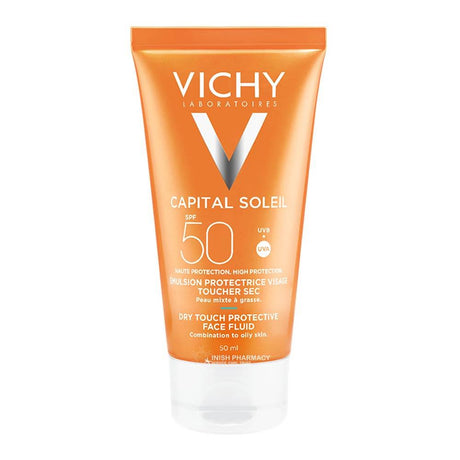 Vichy Capital Soleil Dry Touch Face Fluid SPF50 50ml – moisturises skin with SPF protection