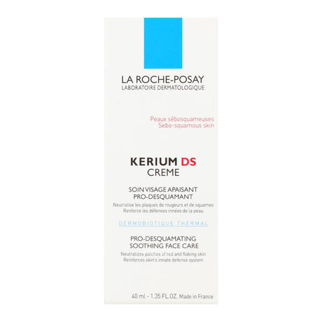 La Roche Posay Kerium DS Soothing Face Cream 40ml – soothes and protects eczema-prone skin