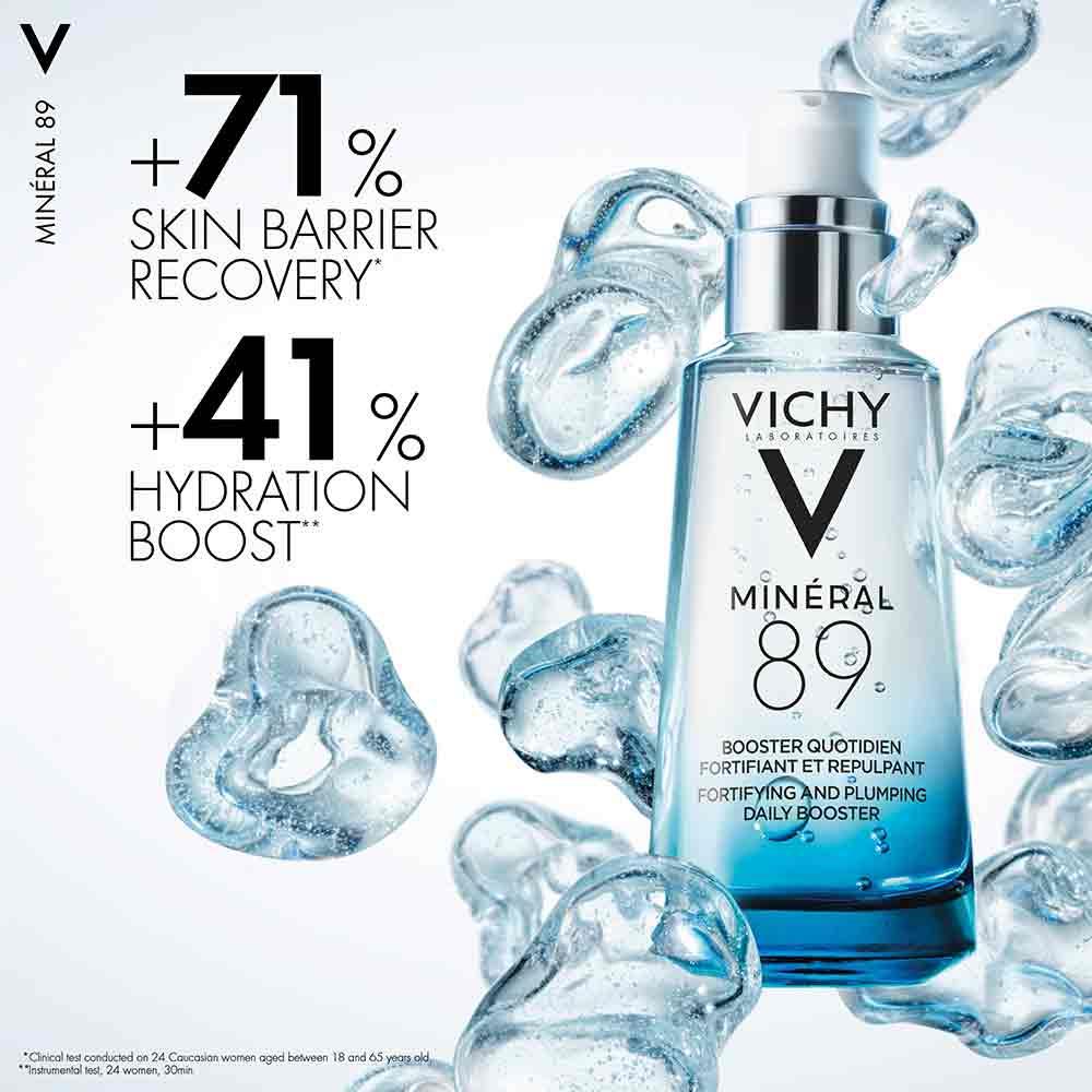 Vichy Mineral 89 Hyaluronic Acid Hydration Booster Serum 50ml