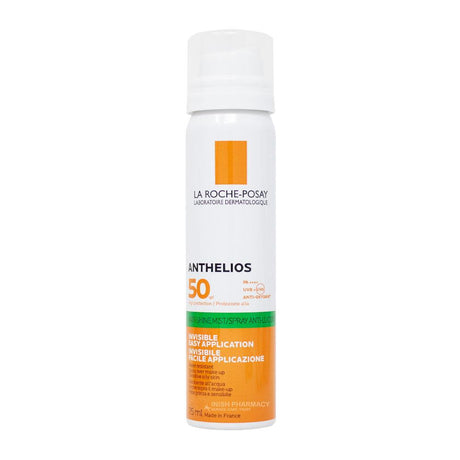La Roche Posay Anthelios Invisible Anti-Shine Face Mist For Oily or Blemish Prone Skin SPF50+ 75ml from Lrp