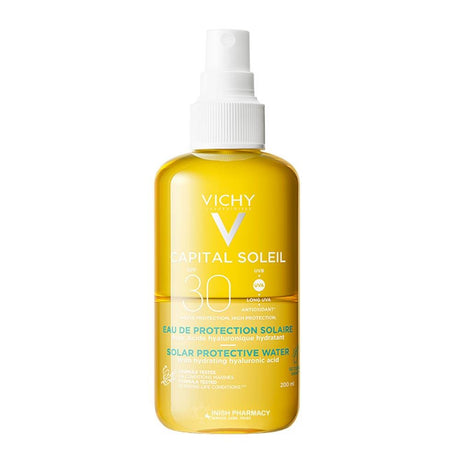 Vichy Capital Soleil Solar Protective Water Hydrating SPF30 200ml – broad-spectrum SPF for daily sun protection