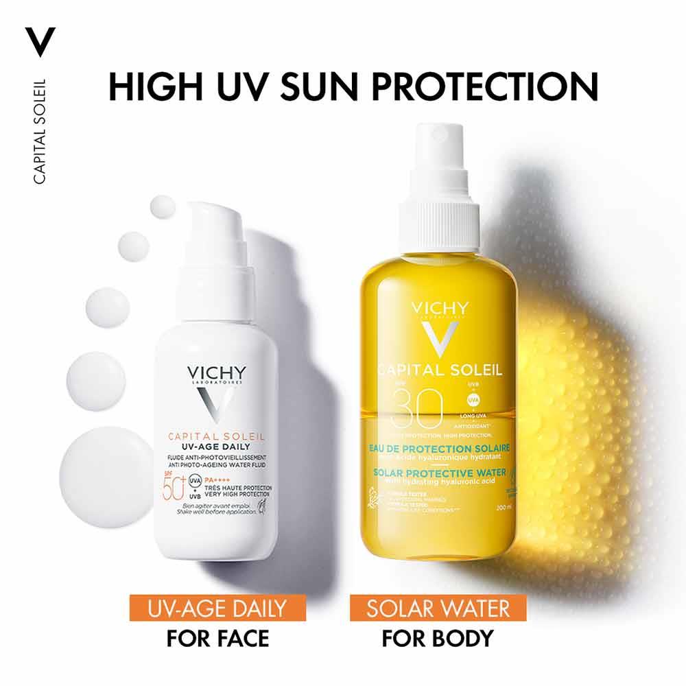 Vichy Capital Soleil Solar Protective Water Hydrating SPF30 200ml
