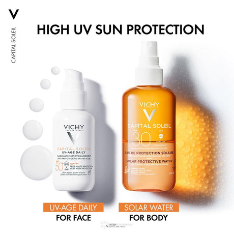 Vichy Capital Soleil Protective Water Tan Enhancing SPF30 200ml